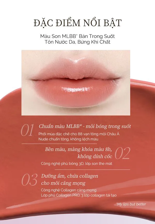 Son L&igrave; Joocyee Essence Matte Rouge