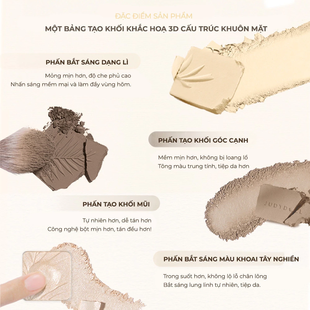 Bảng Highlight Tạo Khối Judydoll