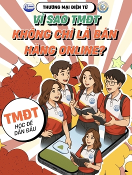 VÌ SAO TMĐT KHÔNG CHỈ LÀ BÁN HÀNG ONLINE?