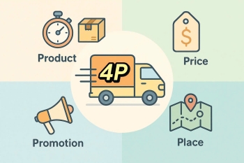 Tối ưu giao hàng nhanh với mô hình 4P trong ngành Thương mại điện tử Trường Đại học Thủy Lợi